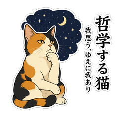Philosophy Cat: Profound Daily Life