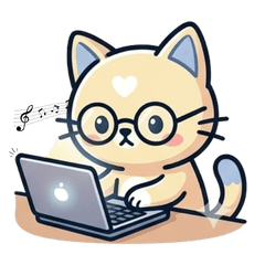 Cute cat sticker21.