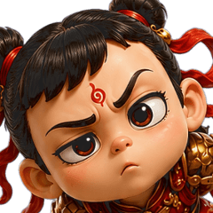 Big Stickers: Prince Nezha's Slang