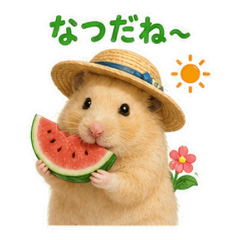 Summer Daily Life of a Cute Hamster