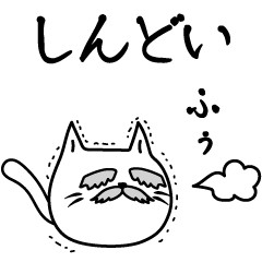 MochiNeko cat grandpa