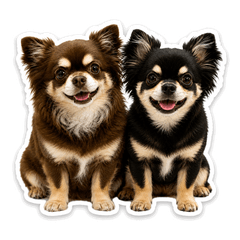 Nena and Maro: Cute Daily Stickers
