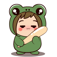 Froggy Girl 4 : Effect stickers