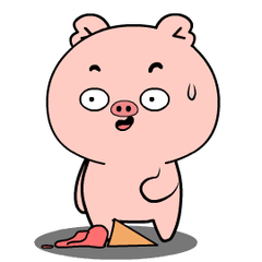 Weird Pig 7 : Pop-up stickers