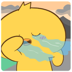 Adorable duck 15 : Pop-up stickers
