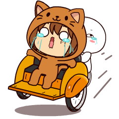 Mei mei Cat : Effect stickers
