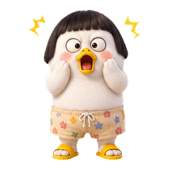 ปอดเบ็บ เป็ดบ๊อบ! ตัวตึง (NO text)