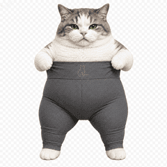 Yoga Pants Cat.