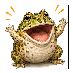 Full Reaction Pacman Frog