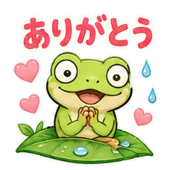 Creepy-Cute Tree Frog Stickers