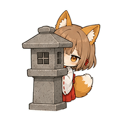 Jito-Eyed Fox Shrine Maiden