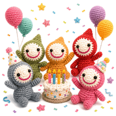 Kodama chan Birthday Cards