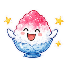 ひんやり夏フードスタンプ