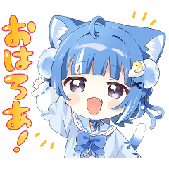 Roa Kurageu Official LINE sticker set