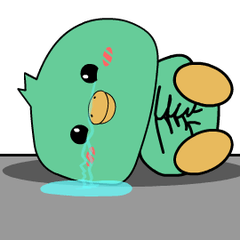 Green Bird 3 : Pop-up stickers