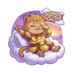 Monkey Cat: Chinese Purple Aura Big!
