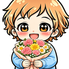 Easy to Use. Nagi-chan Stickers