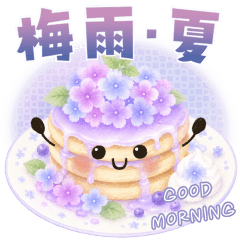 Gentle hydrangea Sticker