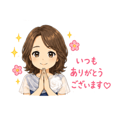 ラブかおりんのスタンプ