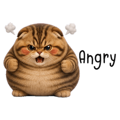 Brown Chubby Tabby Kitten(EN)
