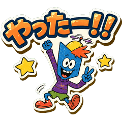 Oddball Friends C Positive Stickers