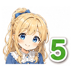 Cute Girl Stickers Vol.5 TH