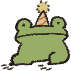 一隻生日的青蛙