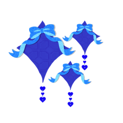 CW. Your favorite colour blue