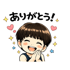 Smile Boy Stickers