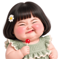 Funny face girl 236 EN