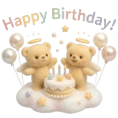 Cute fluffy Sticker09
