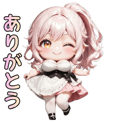 Pink-Haired Healing Girl