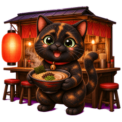 Hakata Dialect Tortoiseshell Cat