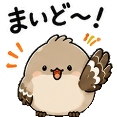 Cute Kansai Bird Stickers40