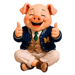 DR.MOO The Preppy Pig
