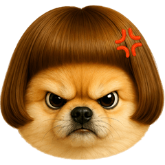 Orange Dog Emoji
