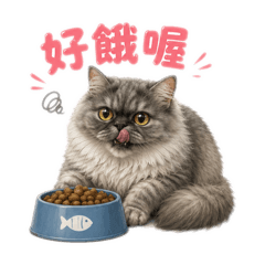 貓咪，芝麻可愛貼圖2