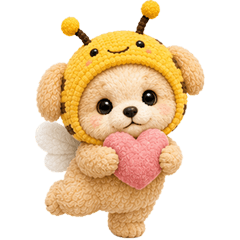น้องหมาหมวกผึ้ง <3 (ไม่มีข้อความ)