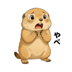 Feeling of prairiedog