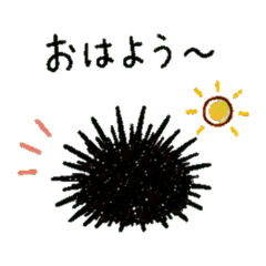 H. crassispina Stamp (Sea urchin Stamp)