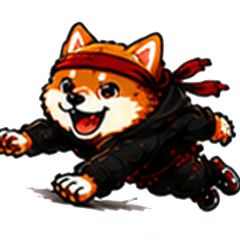 Parkour Shiba Inu