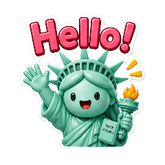 NY Friends Liba-chan English