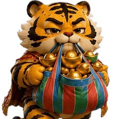 Big Stickers: Tiger God Slang