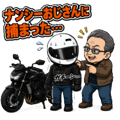 Solo Touring Rider Stickers 40