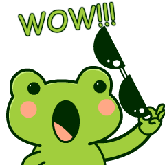 Green Frog 2 : Animated