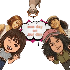 One Day on our day Sticker