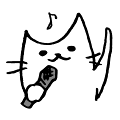 Vocalist of cat