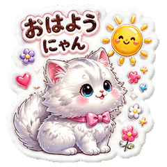 Persian Chinchilla Cat Days