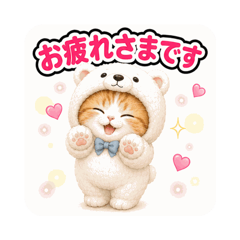 貓咪玩偶裝日常貼圖(JP) 21