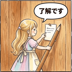 迷你金髪側馬尾女孩袖珍屋手作